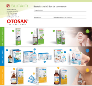 Bestellschein Otosan