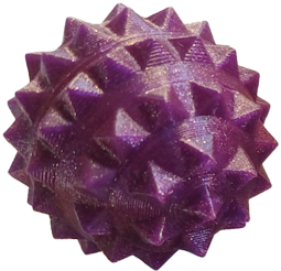 Massagekugel lila