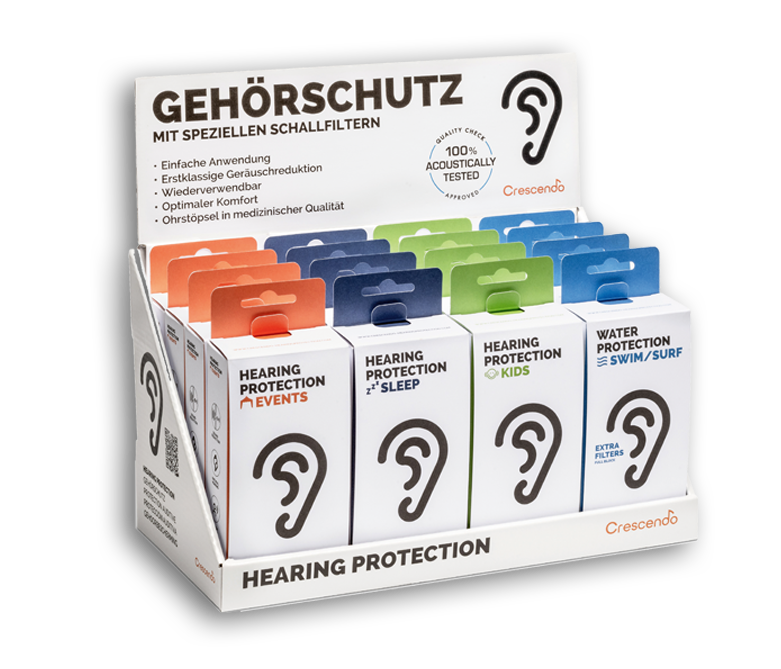 Display Gehörschutz